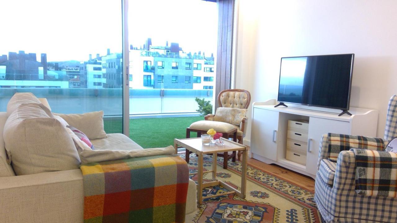 Preciosa Habitacionsuite En Atico Con Terraza II Santiago de Compostela Eksteriør bilde