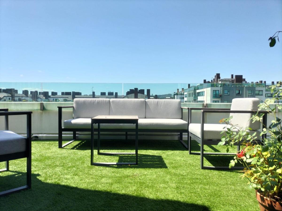 Preciosa Habitacionsuite En Atico Con Terraza II Santiago de Compostela Eksteriør bilde