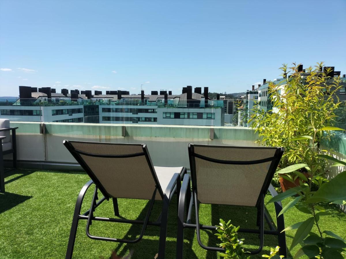 Preciosa Habitacionsuite En Atico Con Terraza II Santiago de Compostela Eksteriør bilde